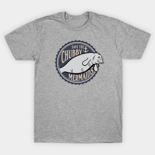 Chubby Mermaids T-Shirt by ZombieNinjas